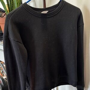 Athletic Works Charcoal Crewneck Top